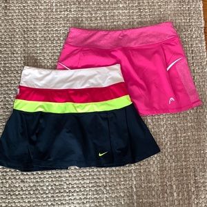 Tennis skirts